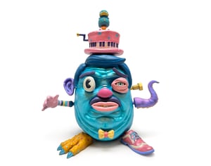 Image of Potato Face “Candy” Colorway Resin Figurine by Jim McKenzie. Limited Ed. of 50