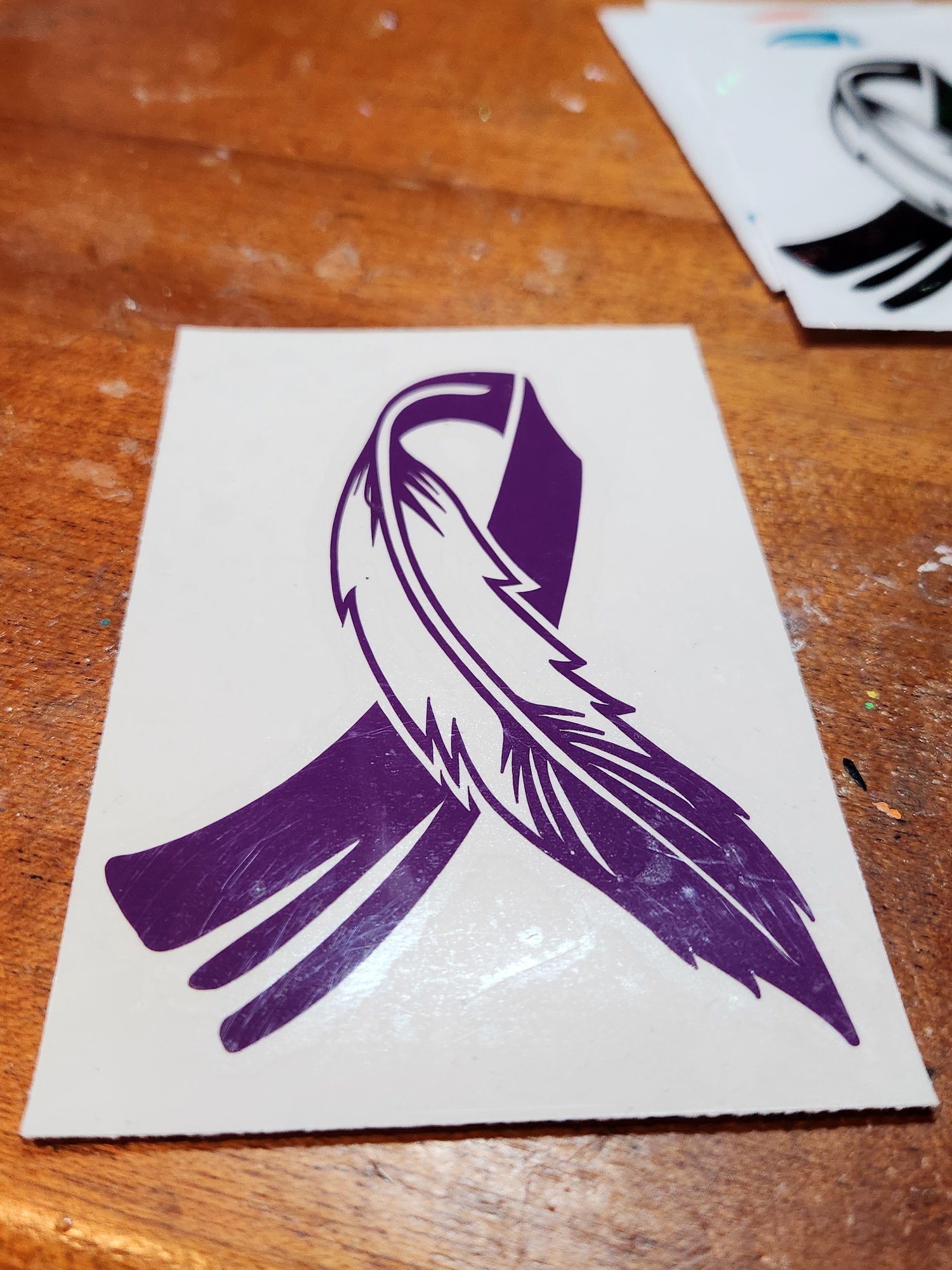 Image of Feather Awareness Decals 