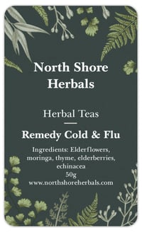 Image 1 of Remedy Cold & Flu Herbal Tea Blend