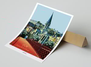 Lyon, la passerelle Saint-Georges