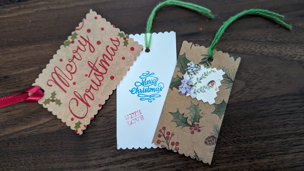 TUTORIAL - Stamps, Tags & Bags