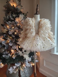 Image 5 of Beige star ruffle jacket