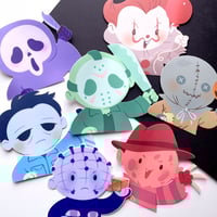 Image 1 of Slasher Peeker Stickers | Car & Laptop Peekers