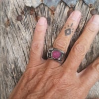 Image 1 of Raw Pink Tourmaline, US 6.5
