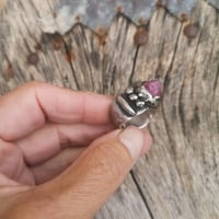 Image 2 of Raw Pink Tourmaline, US 6.5