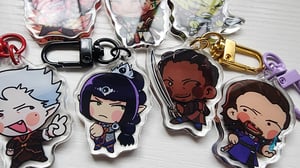 4.5 cm BG3 Acrylic Phone Charms!