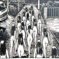 Image 3 of JUNJI ITO's "Tomie: Waterfall Basin" Original Printing