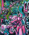 PROJECTIONS | 29X24 ACRYLIC ON CANVAS 