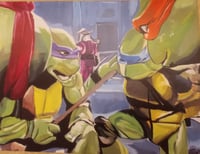 "TMNT final battle" print