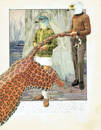 Image 1 of Art Card- It Could Be Said That They Grabbing Life By The Tail