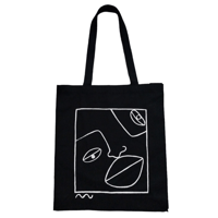 Image 1 of pattern face tote
