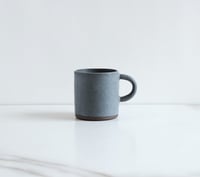 Image 1 of 6 oz cup, glazed in Slate