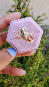 Image 2 of Adjustable Virgen Rings