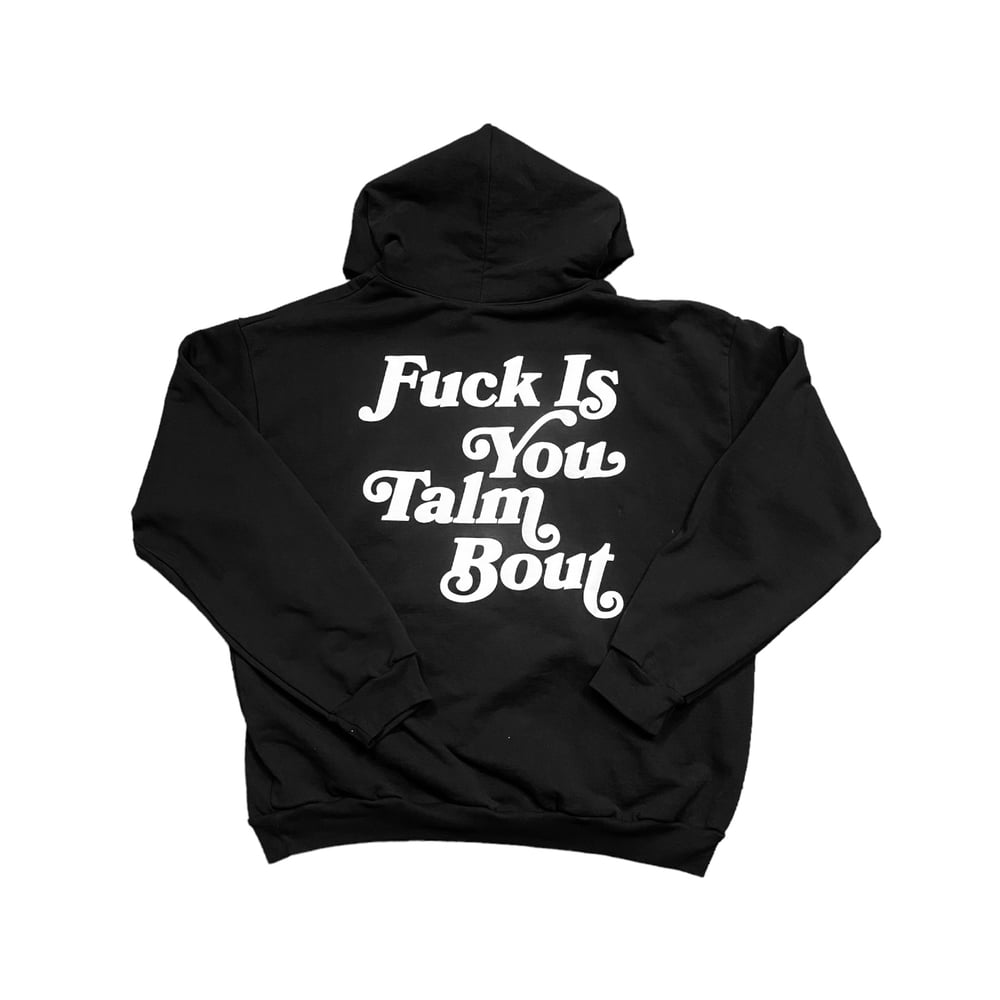 Image of FIYTB BLACK HOODIE w/ 3D PUFFPRINT 