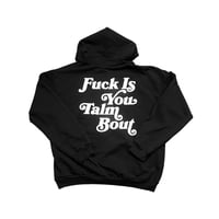 Image 1 of FIYTB BLACK HOODIE w/ 3D PUFFPRINT 