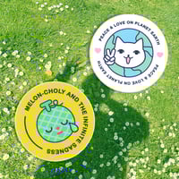 Emblem Stickers - Matte Vinyl Sticker