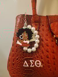 Image 2 of Delta Pearl Keychain/Purse Charm