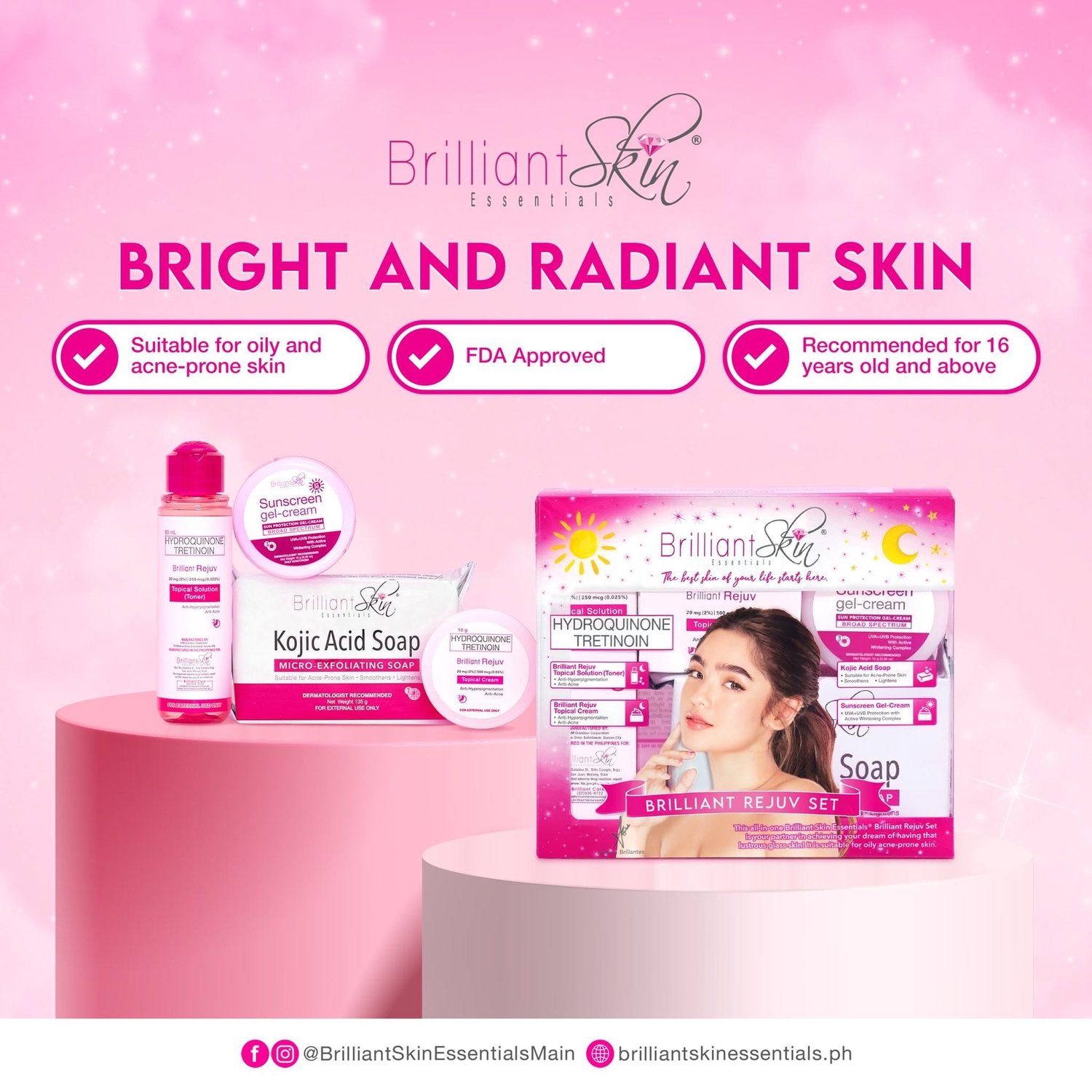 Brilliant skin deals products