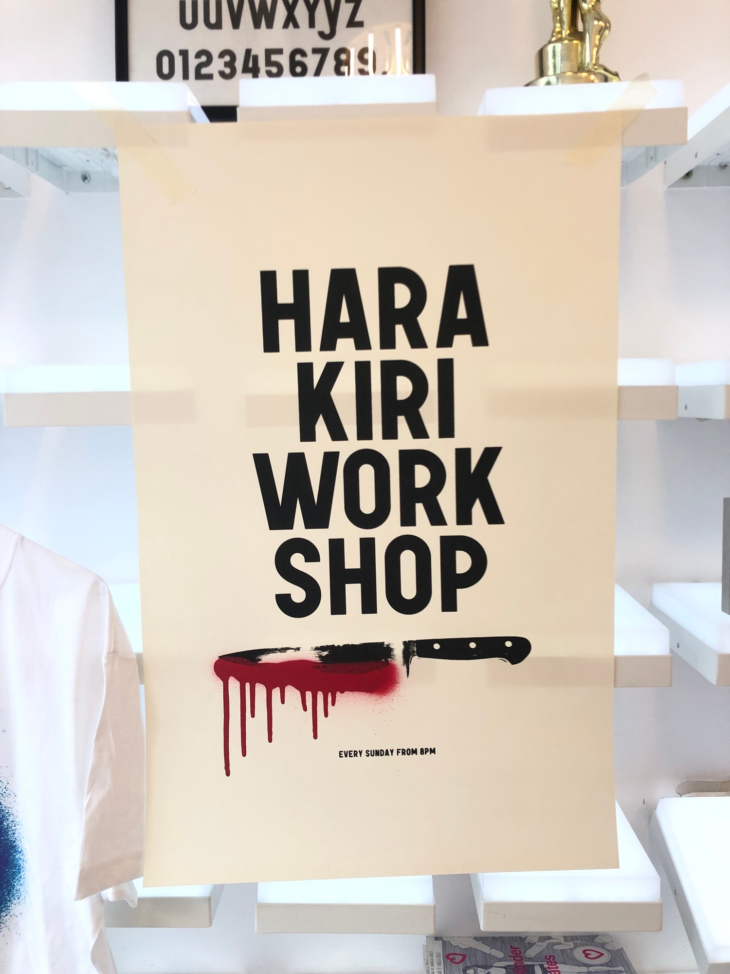 Image of HARA KIRI WORK SHOP