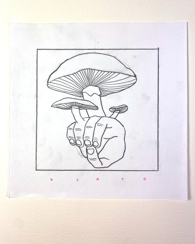 Image of Drawing for Growerings print