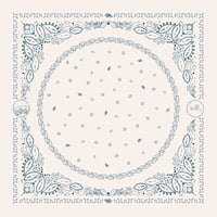 Image 4 of BANDANA en Soie "Roshanee" 