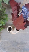 Double vase / White