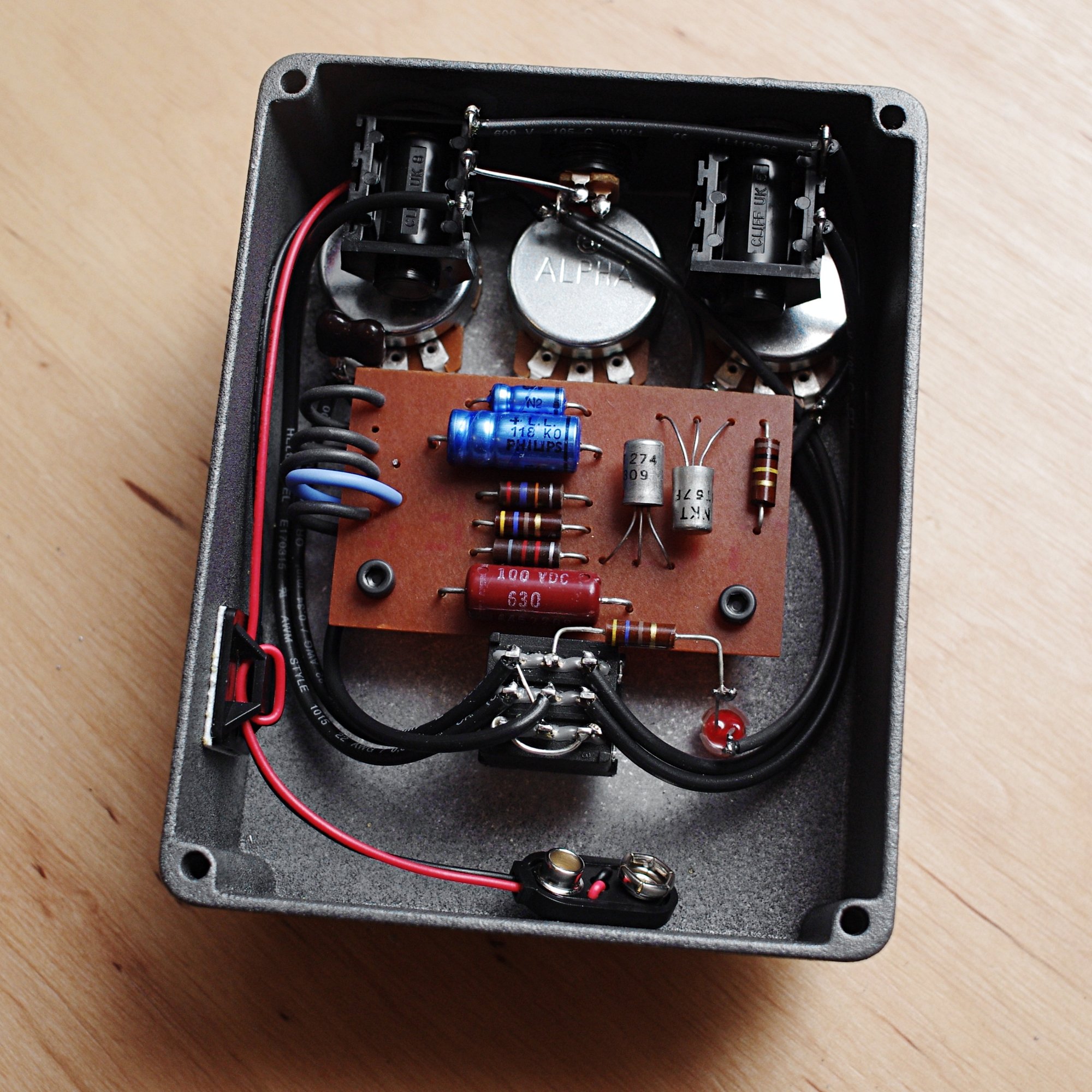 Fuzz face with bias (test pressing / limited distribution Fuzz face with bias (test pressing / limited distribution