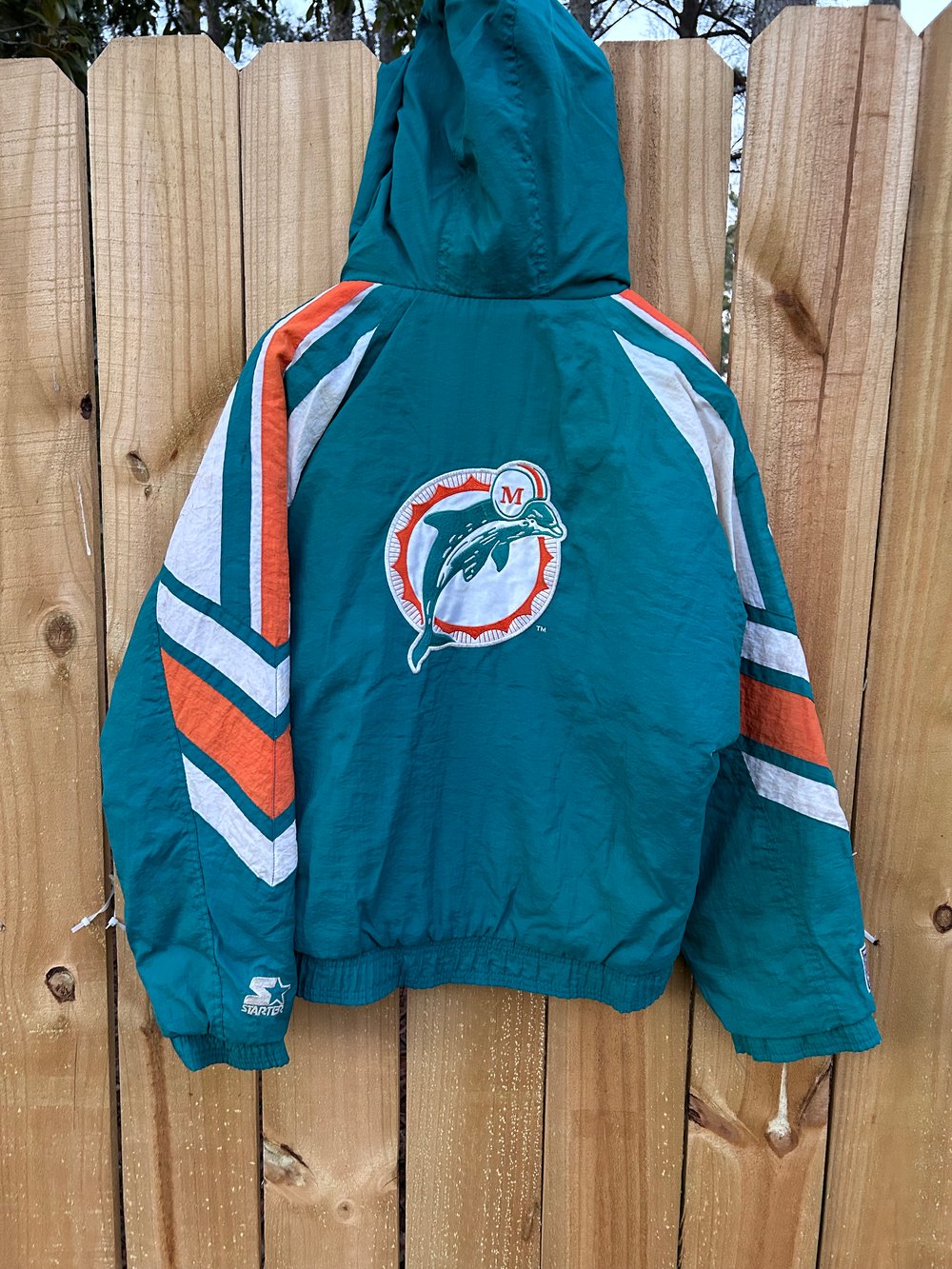 Image of Vintage Dolphins Puffer 