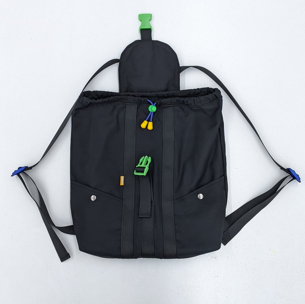 Image of Sac à dos/Bagpack - Noir/Vert