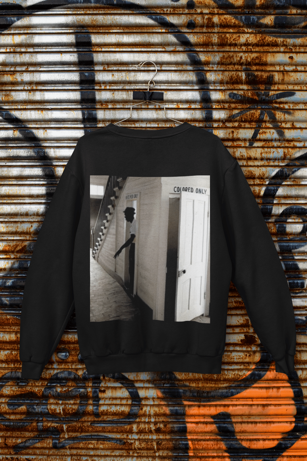 Image of NO COLORED BATHROOM FOR ME TSHIRT SWEATSHIRT HOODIE