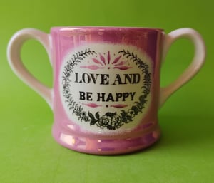 Love and be happy loving cup