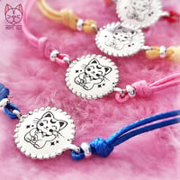 Image 1 of Maneki Neko Luna Lucky Bracelet 