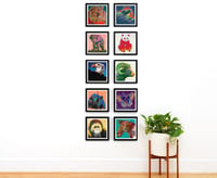 Image 2 of Andy Warhol -  Endangered Species Portfolio Full Set of 10 Giclee Prints, Posters