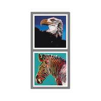 Image 5 of Andy Warhol -  Endangered Species Portfolio Full Set of 10 Giclee Prints, Posters