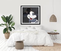 Image 2 of Andy Warhol - Mickey Mouse, Giclee Print, Square Poster