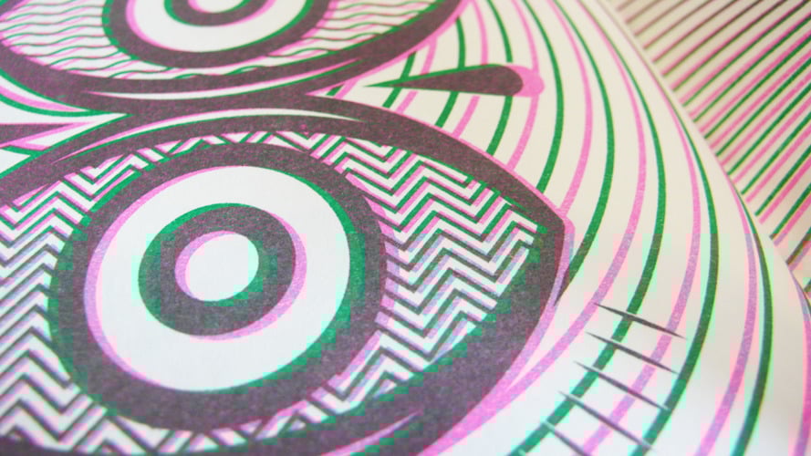 Threedee booklet with glasses