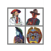 Image 3 of Andy Warhol - Full Set of 10 Giclee Prints Cowboys and Indians Portfolio