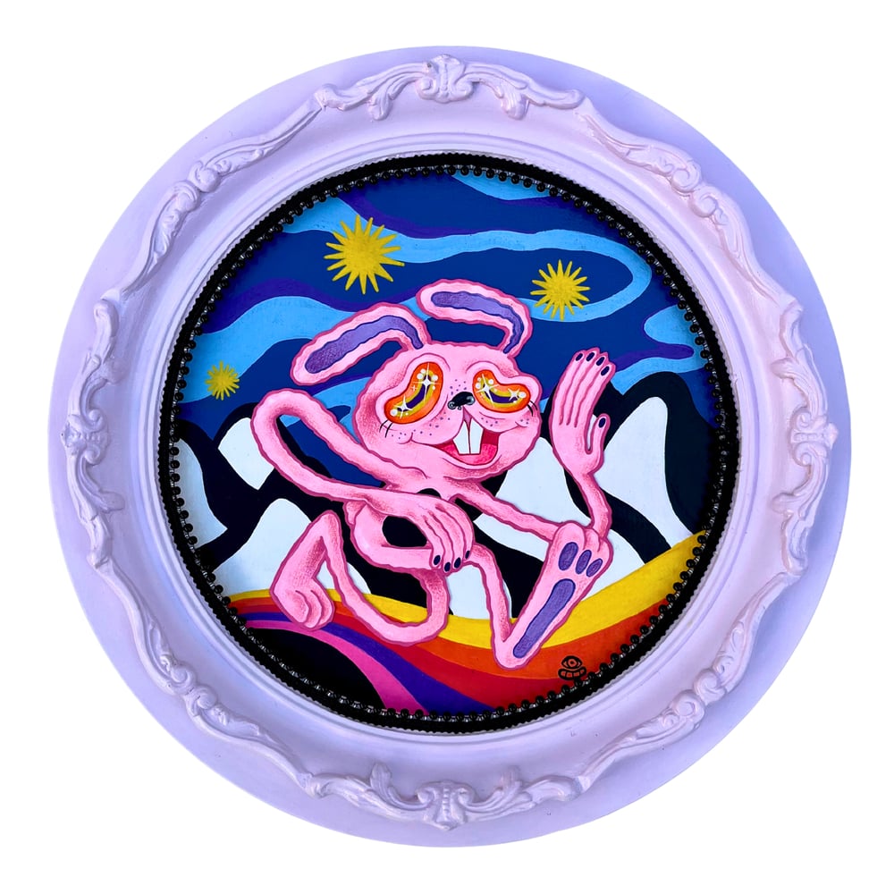 Image of Bunny * on exhibit at L'Ape Italian Lounge