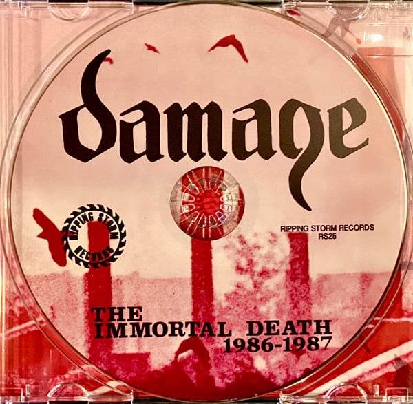 Image of DAMAGE - "The immortal death 1986-1987" CD