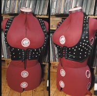 Image 1 of Studded underbust vest