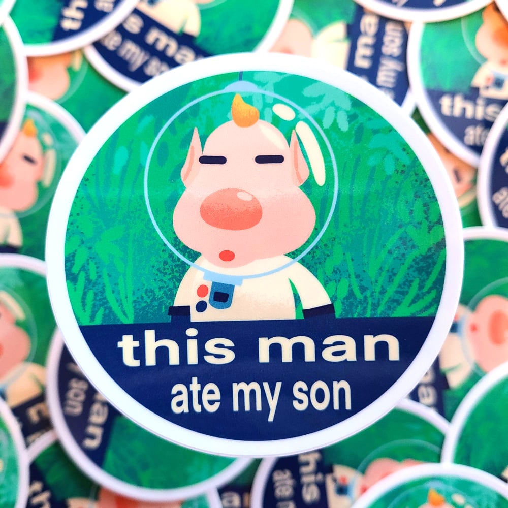 Image of Pikmin Louie Sticker
