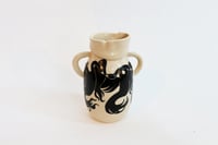 Image 2 of Swan Dance Handle Vase