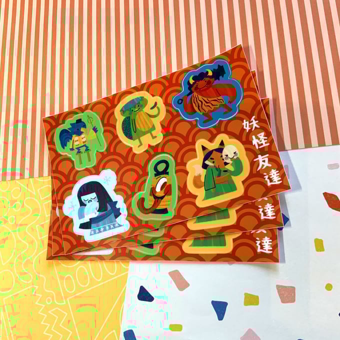 Image of Yokai Sticker Sheet