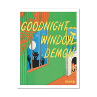 Image 2 of Goodnight Window Demon Print/T-shirt 