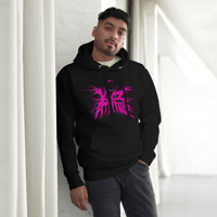 Image 4 of x KAOZ DEATHROOTS x blvckp!nk edition - - /w backprint x OMFG x Premium Hoodie