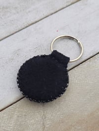 Image 3 of Black and fire color keychain