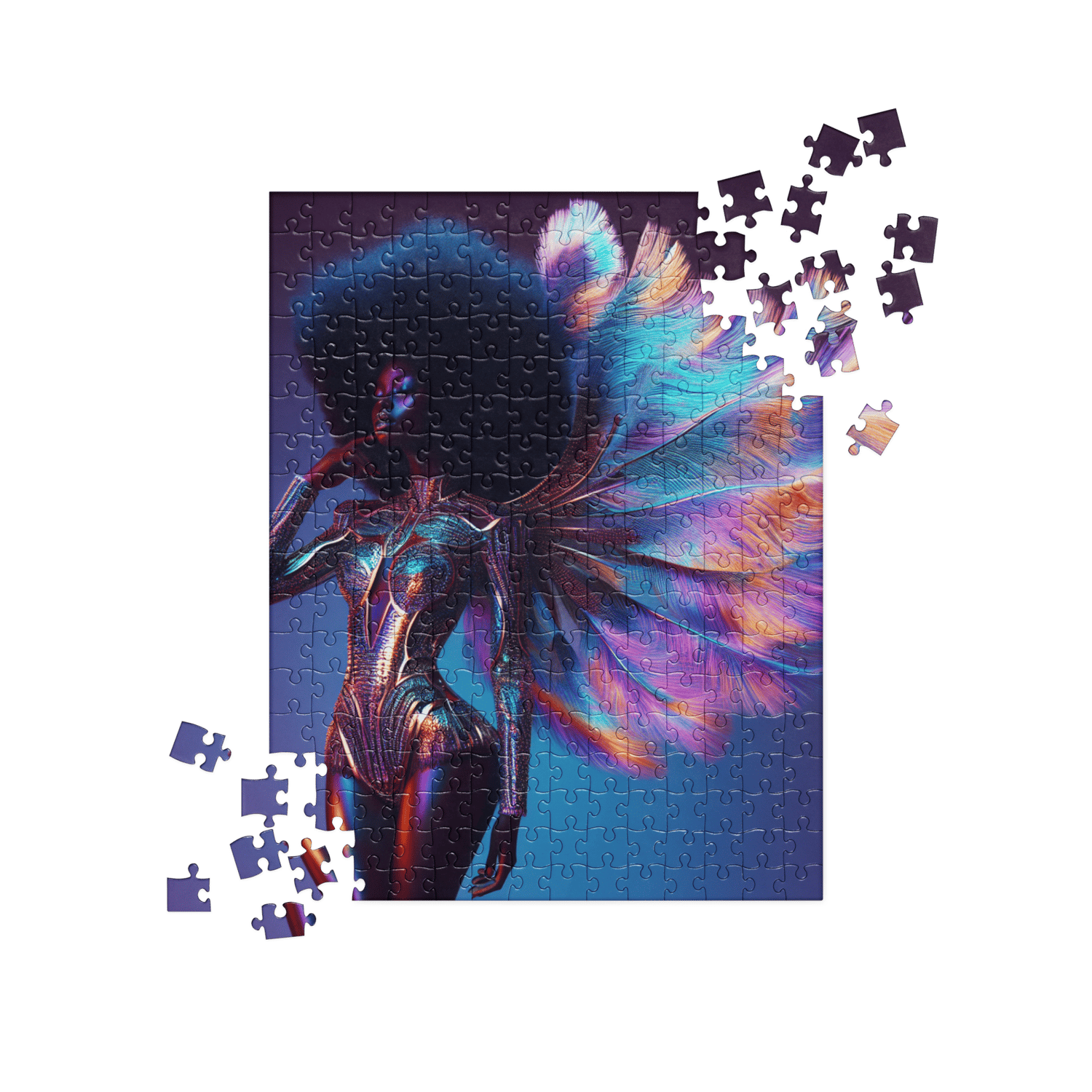 Image of Melanin Queen Jigsaw Puzzle