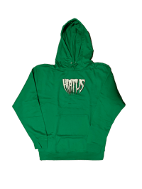 Kelly green classic logo hoodie