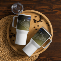 Image 2 of Wings of Destiny 25 oz Travel Mug with Handle