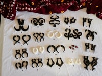Earrings Large Piercing Look (TJ001)